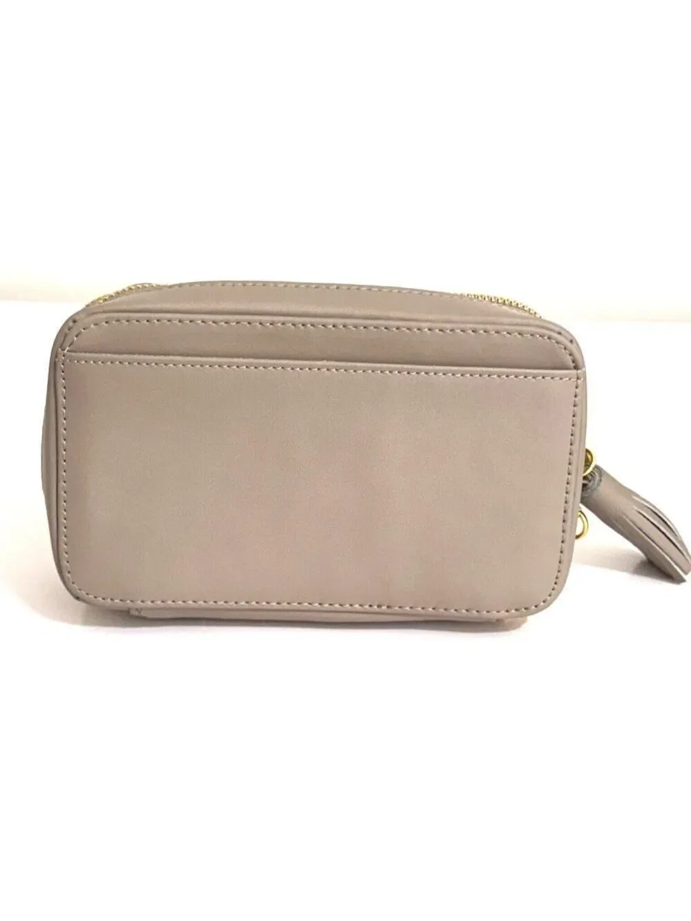 JOY & IMAN Tassel Chic Leather Wallet with RFID 603225-J Taupe 7